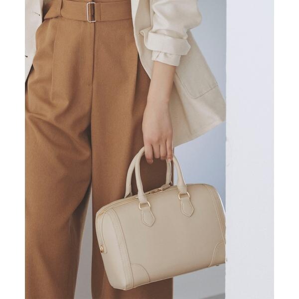 SALE／103%OFF】 N. エヌナチュラルビューティーベーシック ステッチ ボストンバッグ ブラック