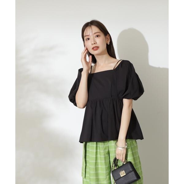 N.Natural Beauty Basic 2Way オフショルブラウス N.Natural beauty basic - N.Natural Beauty Basic 2Way オフショル