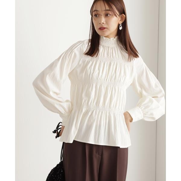 ソフトシャーリングブラウス | エヌ ナチュラルビューティーベーシック