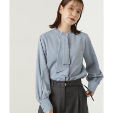 ボウタイ風とろみブラウス | エヌ ナチュラルビューティーベーシック(N 