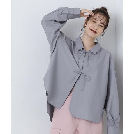 フロントリボンシャツ | エヌ ナチュラルビューティーベーシック(N 