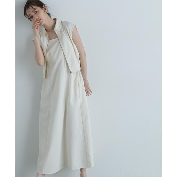 sawa takai / SQUARE VEST,バックリボンベスト sawa takai / SQUARE VEST,バックリボンベスト