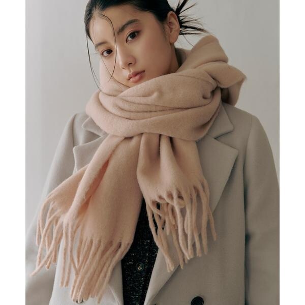 ひ WITCH フリンジ裾ニットカーディガン トップス フリンジストール