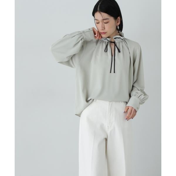 新品タグ付き　エヌナチュラルビューティーベーシック　ブラウス　 オフホワイト 楽天市場】N. Natural Beauty Basic エヌ ナチュラル