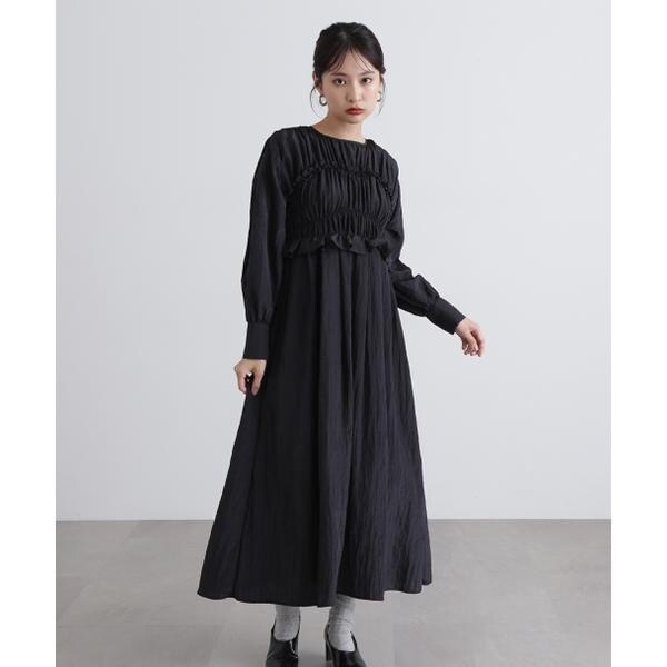レイヤートップコットンキャミワンピース《S Size Line》 | エヌ