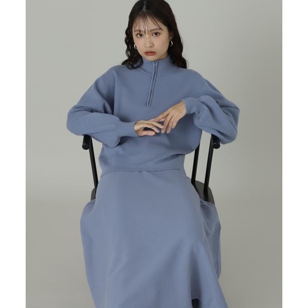 N.Natural Beauty Basic ローンタックショルダーワンピース N. Natural Beauty Basic*｜ローンタックショルダーワンピース