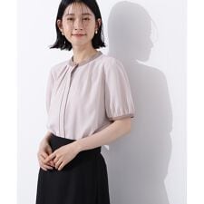 バイカラートリミングブラウス | エヌ ナチュラルビューティーベーシック(N.Natural Beauty Basic*)