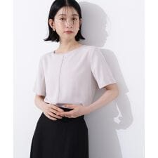 シフォンラインTブラウス | エヌ ナチュラルビューティーベーシック(N.Natural Beauty Basic*)