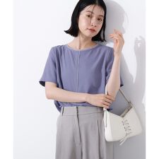 シフォンラインTブラウス | エヌ ナチュラルビューティーベーシック(N.Natural Beauty Basic*)