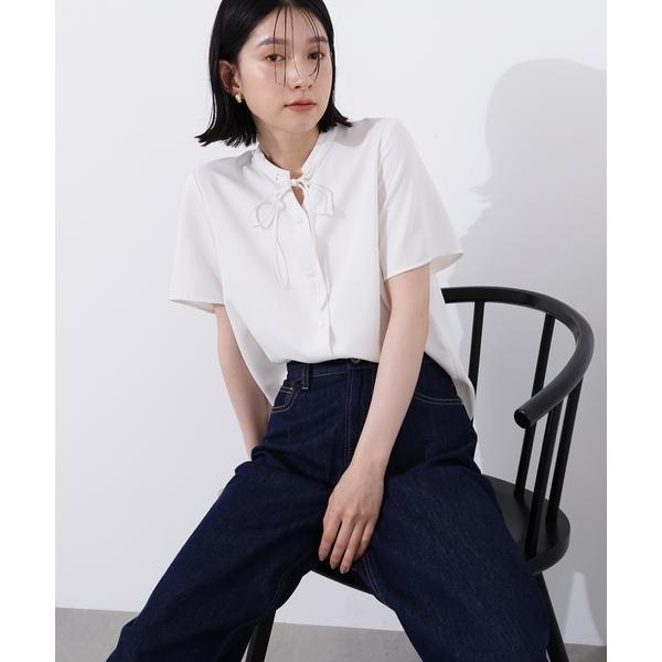 楽天市場】リボンタイフリルシャツブラウス N. Natural Beauty