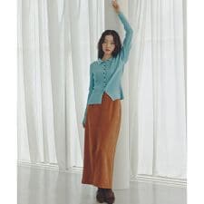 エヌ ナチュラルビューティーベーシック(N.Natural Beauty Basic*)のフェイクスウェードスリットスカート