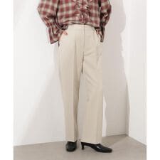 ベーシックストレートパンツ