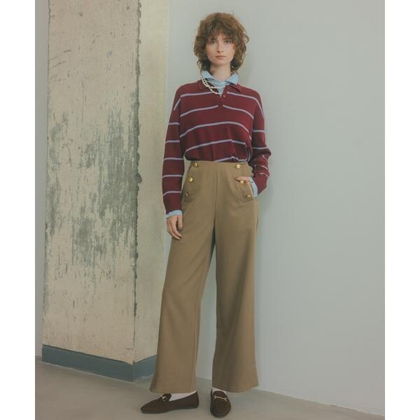 ボクシージャケットセットアップ パンツ | ナチュラル