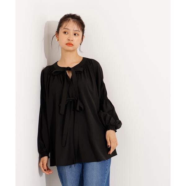2wayダブルリボンチュニックブラウス | エヌ ナチュラルビューティー 2wayダブルリボンチュニックブラウス | エヌ ナチュラルビューティー