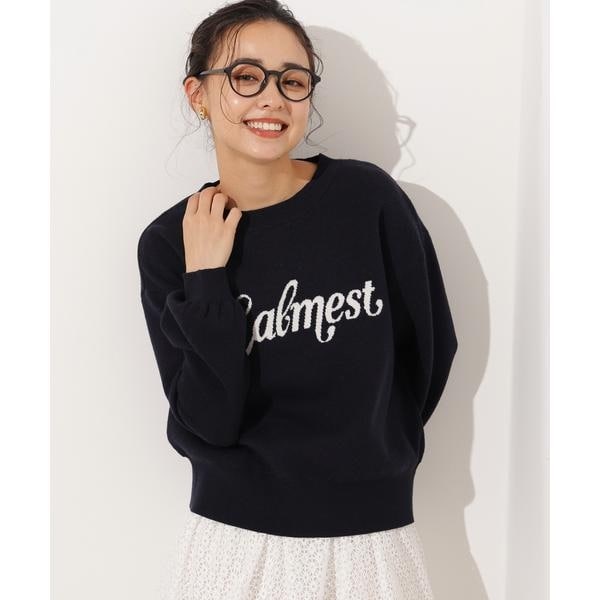 ロゴジャガードニット | エヌ ナチュラルビューティーベーシック(N