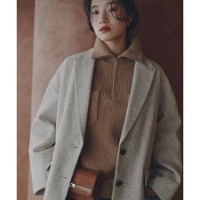 オーバージャケットコート