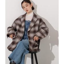 オーバージャケットコート