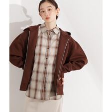 エヌ ナチュラルビューティーベーシック(N.Natural Beauty Basic*)のダンボールフォルムパーカー