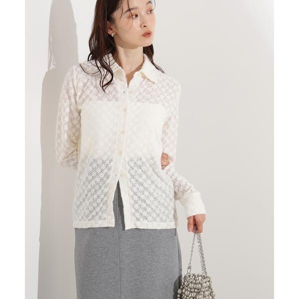 alors paris バックオープンクロップドリボンカットソー alors paris バックオープンクロップドリボンカットソー