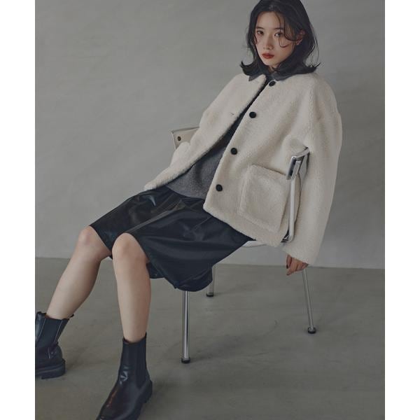 RIENDA GOLF】キルティングパネルラインブルゾン | リエンダ(rienda