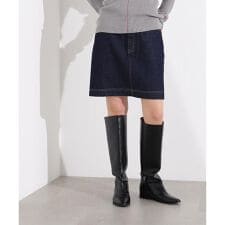 エヌ ナチュラルビューティーベーシック(N.Natural Beauty Basic*)のデニムスカート