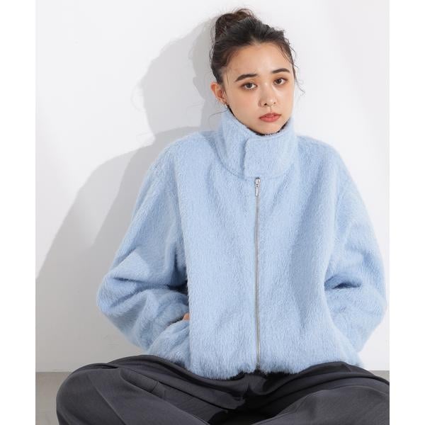 【美品】イエナ　ライトナイロンフードミドルブルゾン IENA（イエナ）の「ライトナイロンフードミドルブルゾン