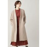 アンゴラビーバーノーカラーコート | エヌ ナチュラルビューティー  