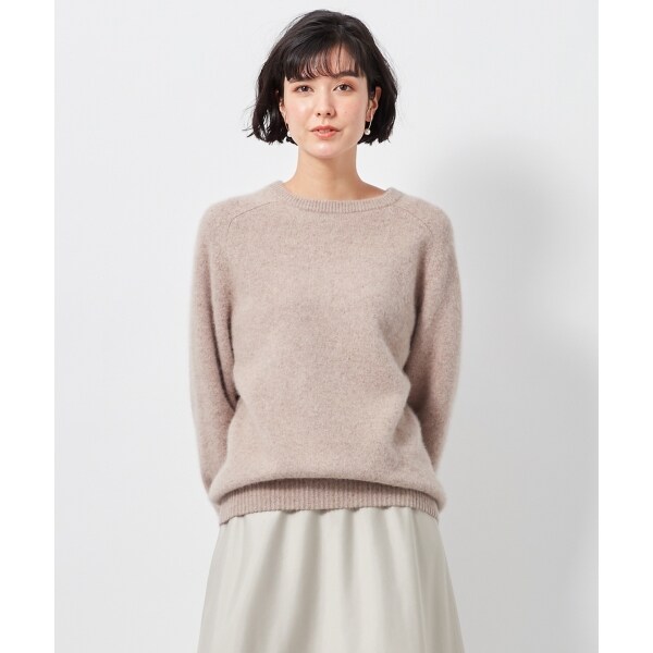 新品　23区　中村アンさん着用モデルニット　38 中村アン：シンプルニットで大人の表情… “ハンサム女子”なコートも