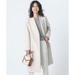 グロッシーダブルクロス Vカラーコート | 23区(23KU) | マルイウェブ  