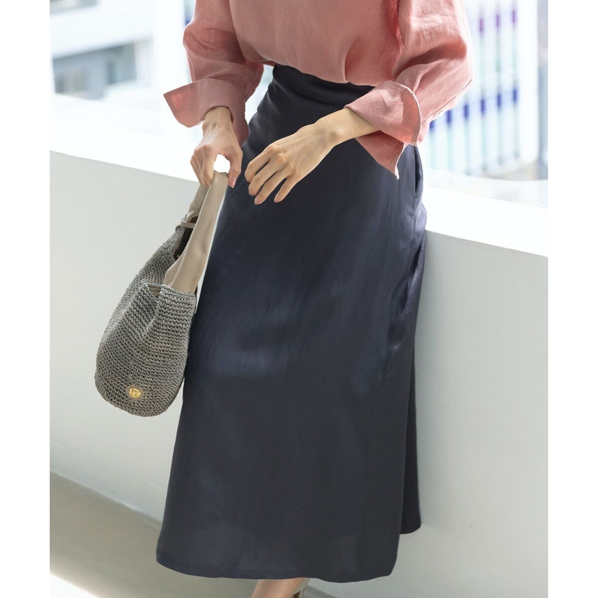 値下げ⭐︎新品未使用⭐︎23区　 リネンビスコースツイル フレアスカート リネンビスコースツイル フレアスカート | 23区(23KU) | マルイ