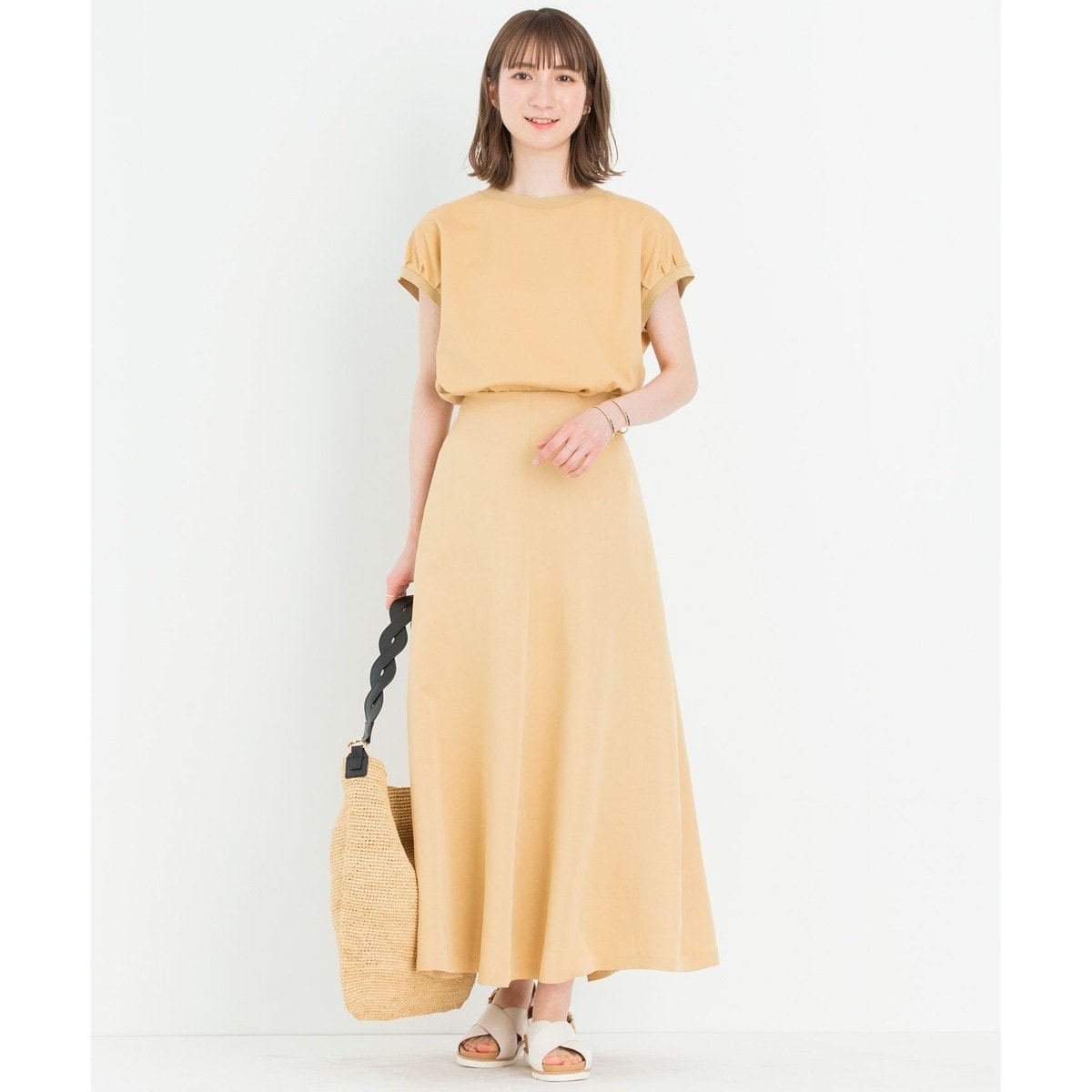 値下げ⭐︎新品未使用⭐︎23区　 リネンビスコースツイル フレアスカート リネンビスコースツイル フレアスカート | 23区(23KU) | マルイ