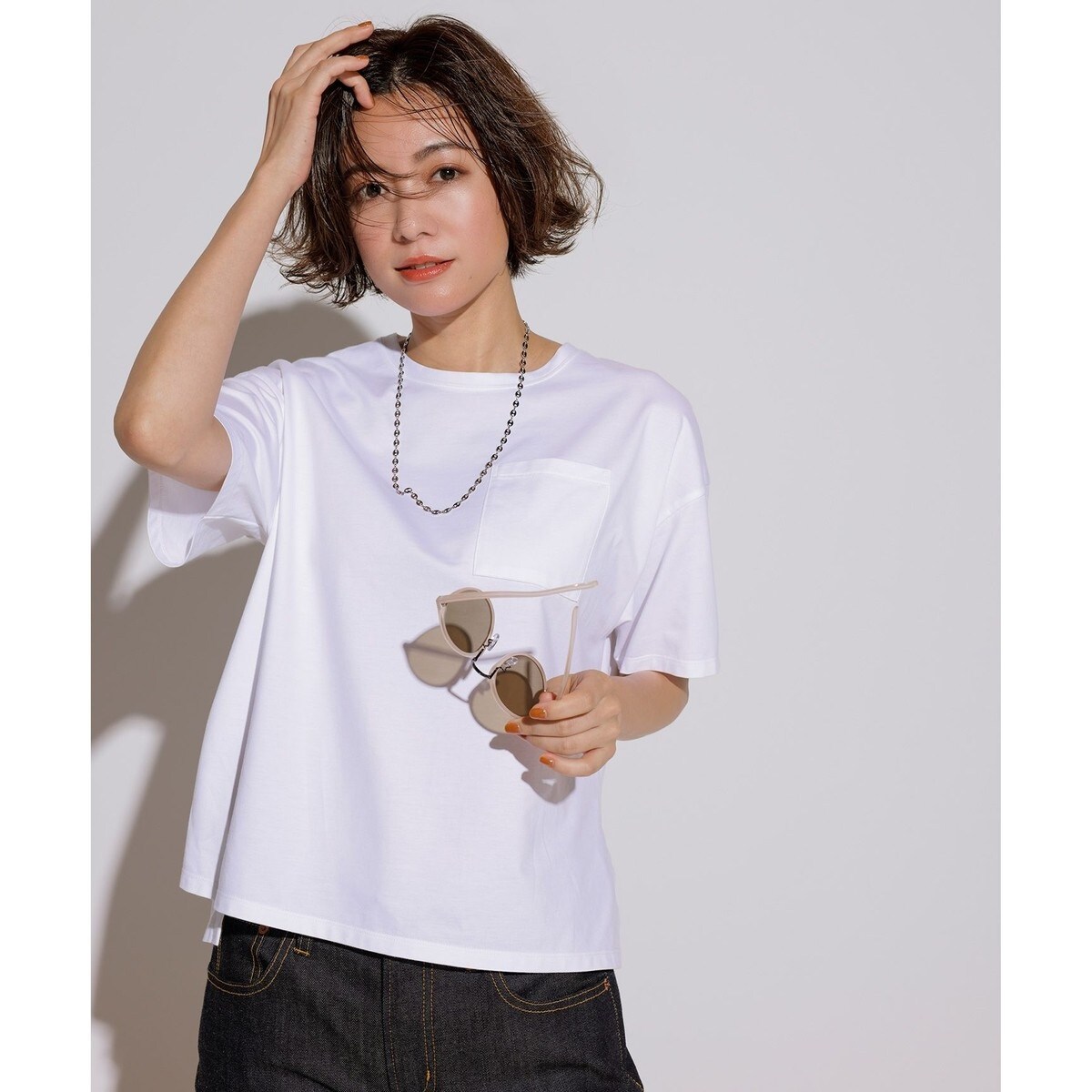 店舗限定】コットンポケットニットT