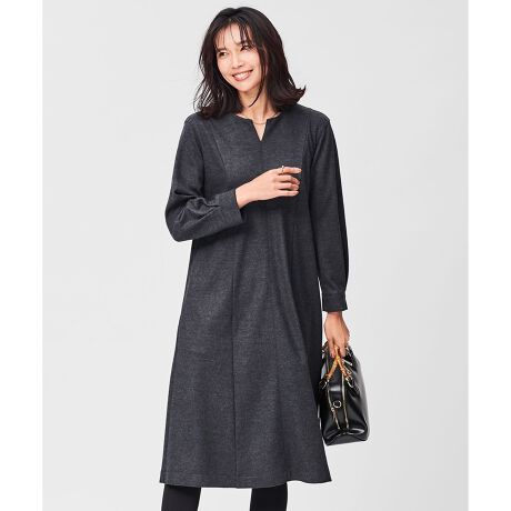 洗える】ウールミルドジャージー ワンピース | 23区(23KU) | マルイ  