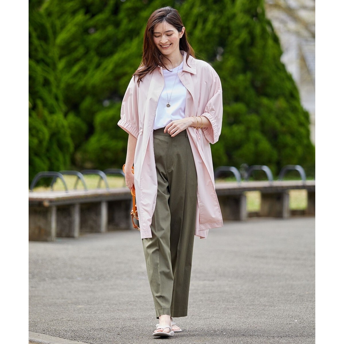 23区❤︎ ALBINI ジャージー フレンチスリーブ Tシャツ ￥9,900 ALBINIジャージー フレンチスリーブ Tシャツ | 23区(23KU
