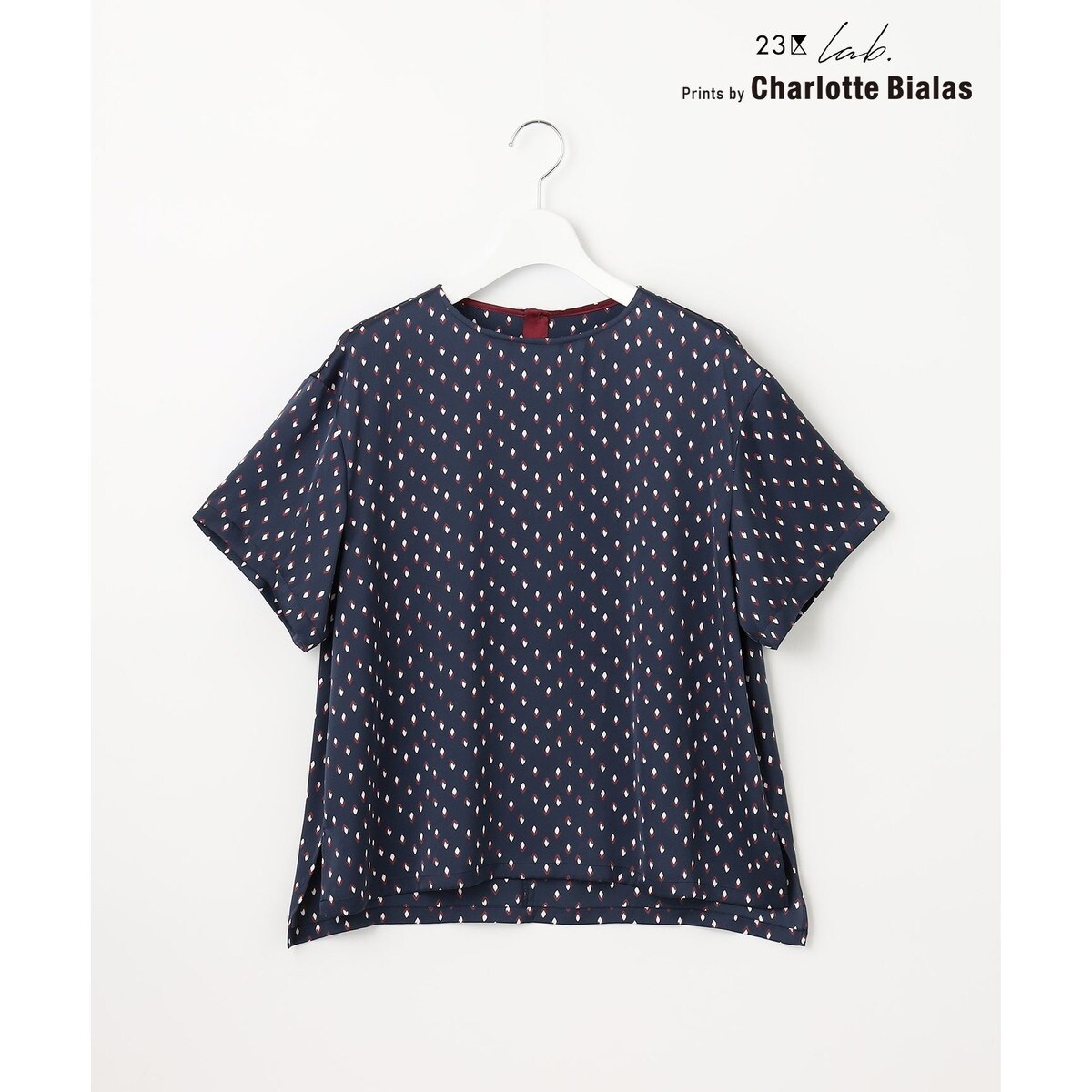 23区 lab Prints by Charlotte Bialas Tブラウス 23区 lab.】Prints by Charlotte Bialas Tブラウス | 23区(23KU