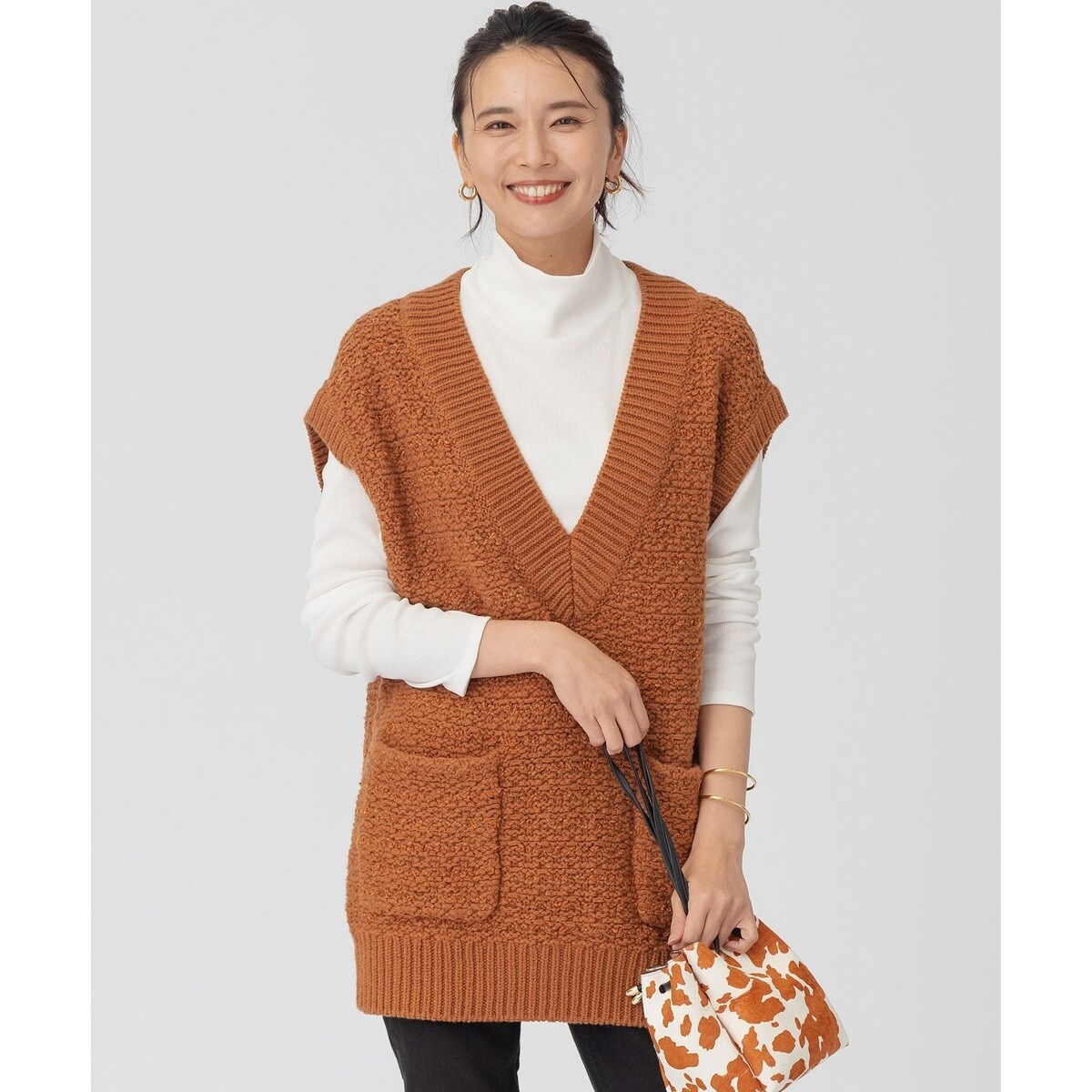 ツイードニット ベスト | 23区(23KU) | マルイウェブチャネル