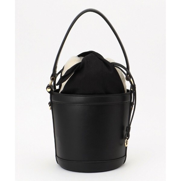 CLASSY.1月号掲載】レザーバケット ショルダーバッグ | 23区