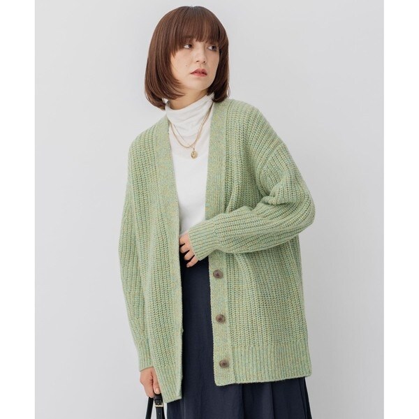 ウールバルキー カラーミックス カーディガン | 23区(23KU) | マルイ