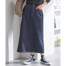 【洗える】23区DENIM ストレッチデニム スカート