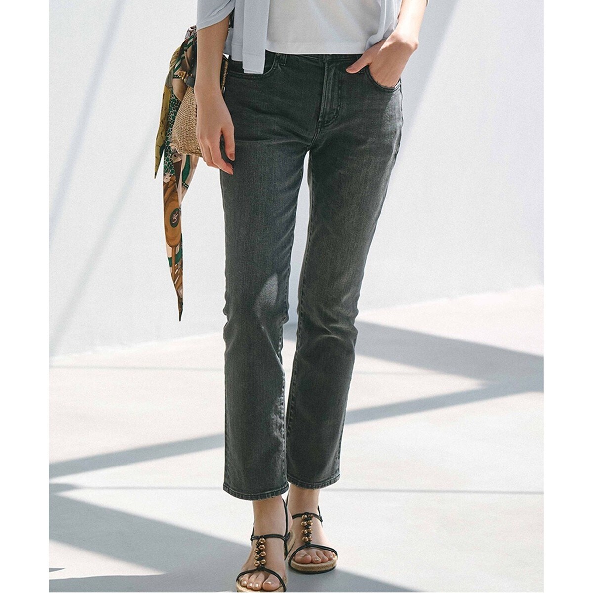 CLASSY.6月号掲載/杏さん着用】23区DENIM ボーイフィット パンツ