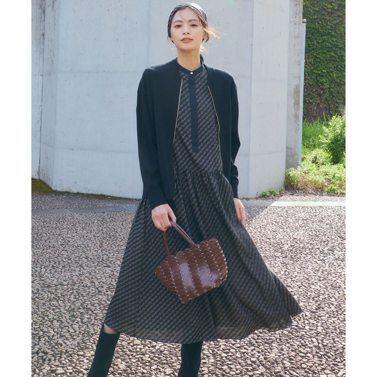 洗える】Ratti チェーンモチーフ ワンピース | 23区(23KU) | マルイ