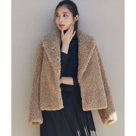 ファーコート 鑑み プードルコート お値下げしました！