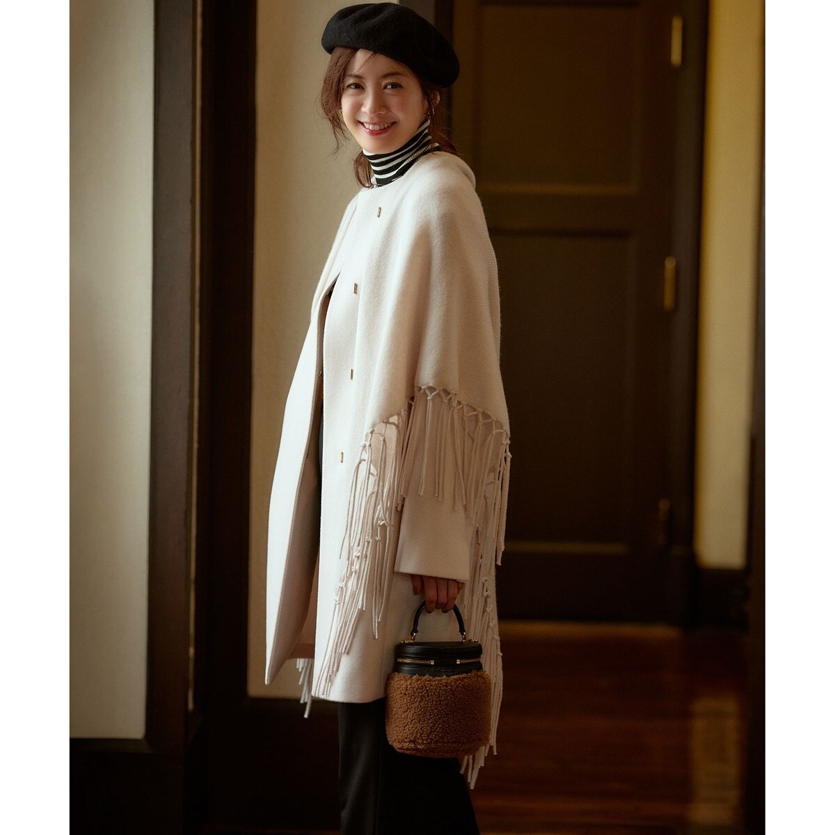 ウールカシミヤビーバー ノーカラー コート | 23区(23KU) | マルイ