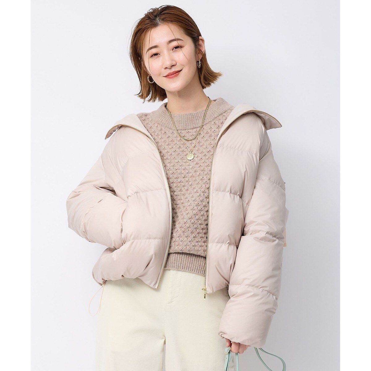 295* 新品 今季 23区 シレータフタ コンパクト ダウンコート洗える38 洗える】シレータフタ コンパクト ダウンコート | 23区(23KU