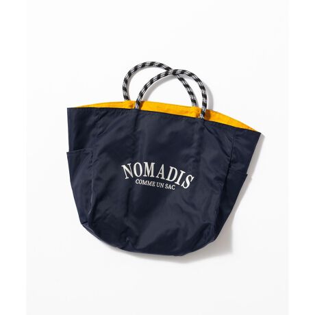 別注】NOMADIS / SAC2 W リバーシブル ロゴトートバッグ 好評につき新 