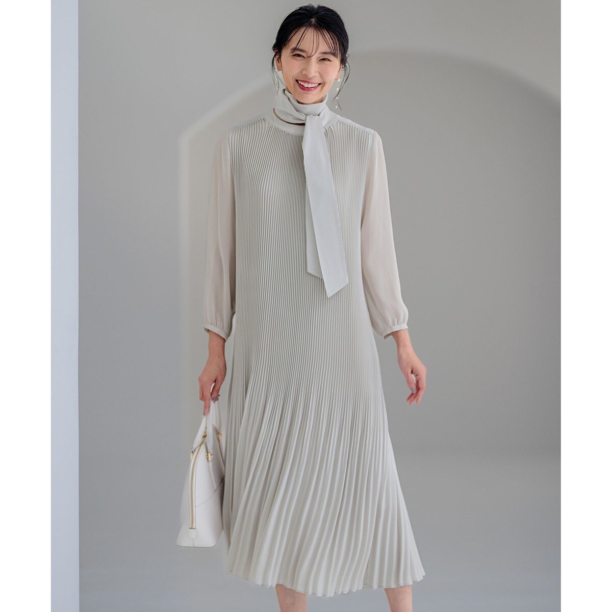 プリーツブリーズ ベーシックロングワンピース 3 【公式通販】
