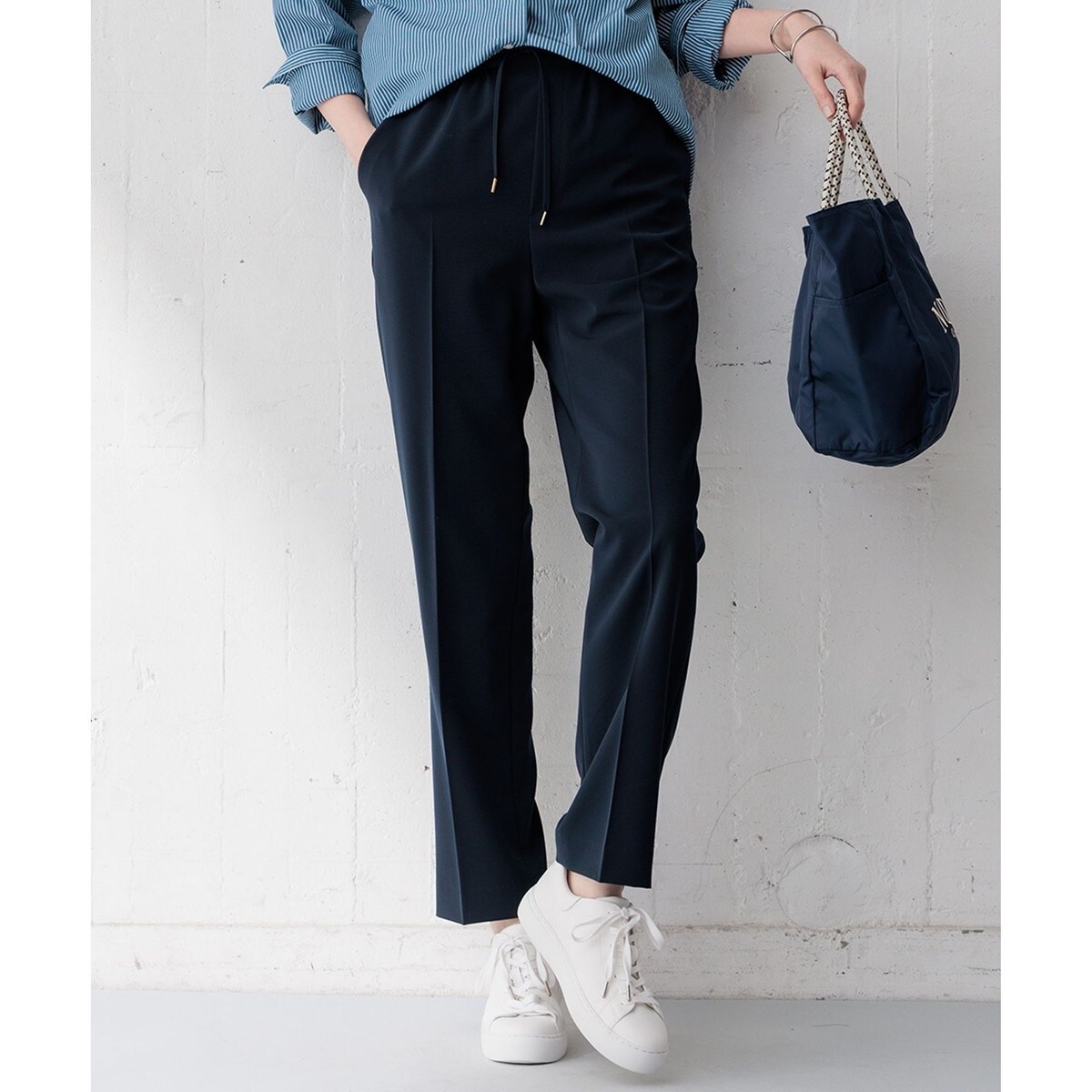 美品 23区 シルクネップツイード ガウチョパンツ ワイドパンツ 23区 パンツ シルクネップツイード ガウチョパンツ レディース