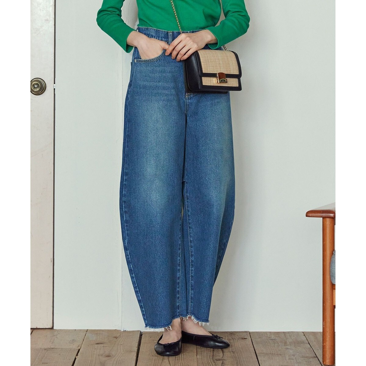 SLOW/一部店舗限定】SLOW DENIM カーヴィーデニム | 23区(23KU