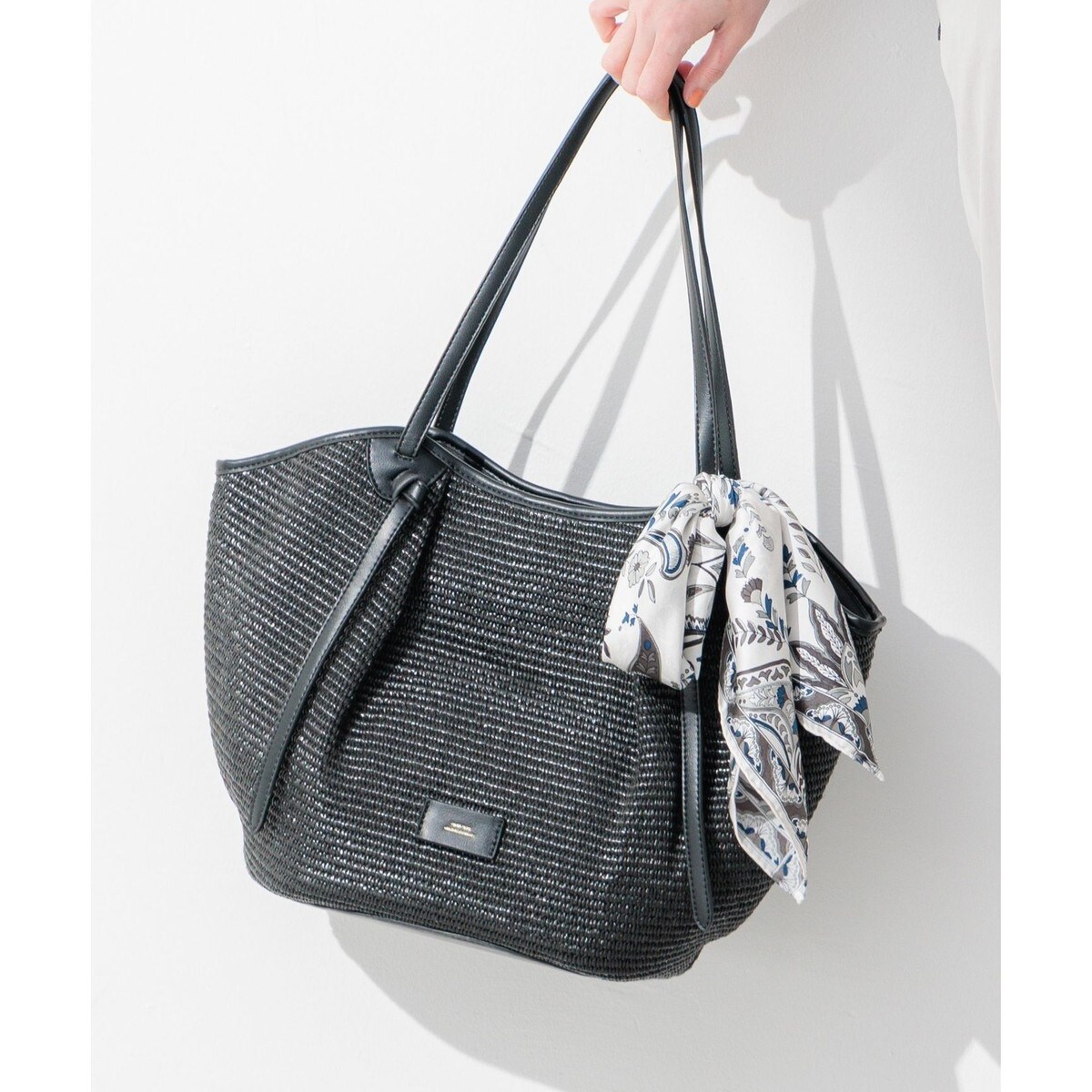 美品２３区雑材ミドル トートバッグ CLASSY.6月号掲載】雑材ミドル トートバッグ （トートバッグ）｜23区