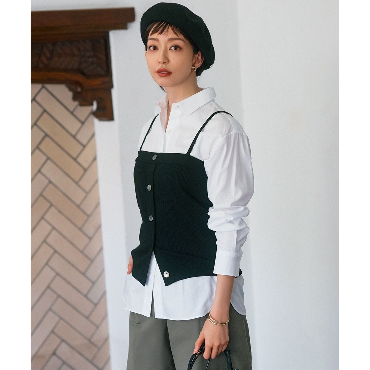 好評につき追加生産/洗える】リボンエンブロイダリー